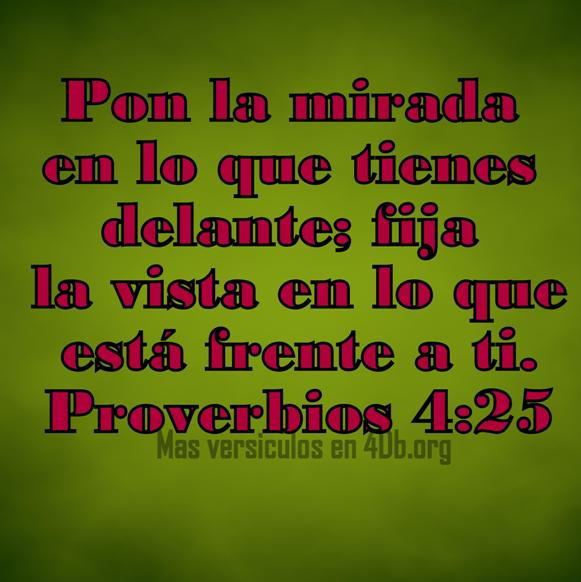 Proverbios 4:25 Palabras Que Fortalecen Imagenes de Dios Es Bueno Para compartir en Facebook