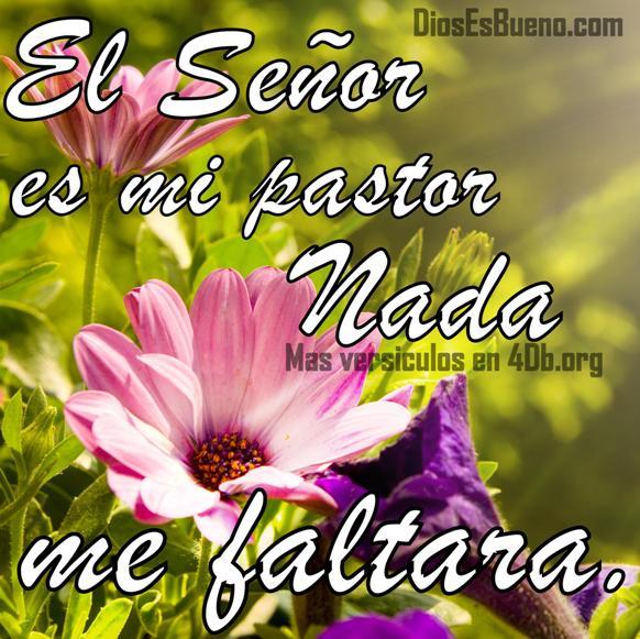 Nada Me Faltara Reflexiones Imagenes de Dios Es Bueno Para compartir en Facebook
