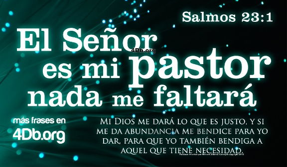 Salmos 23:1 Frases y Palabras Que Fortalecen Imagenes de Dios Es Bueno Para compartir en Facebook