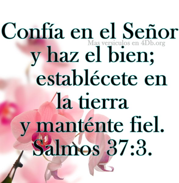 Salmos 37:3 Palabras Que Fortalecen Imagenes de Dios Es Bueno Para compartir en Facebook