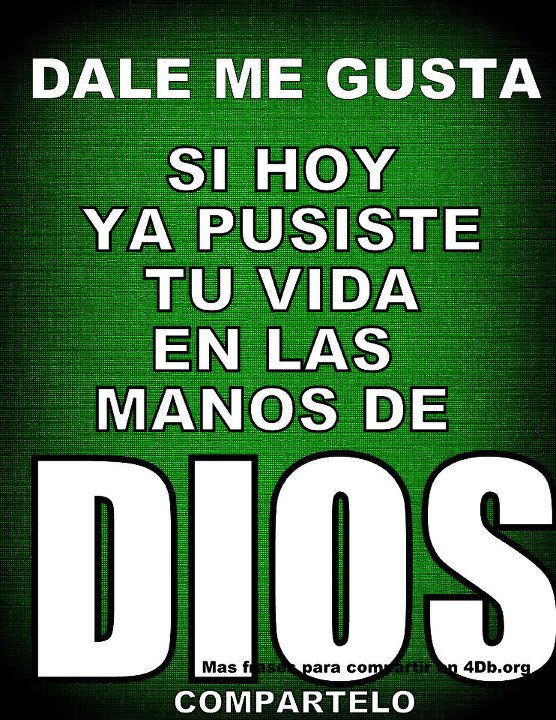 Dios Es Bueno Frases y Reflexiones En Las Manos De Dios