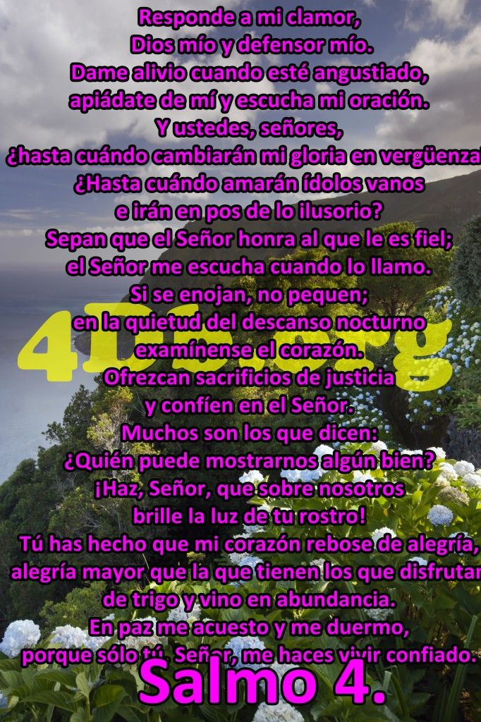 imagen de Salmos 4