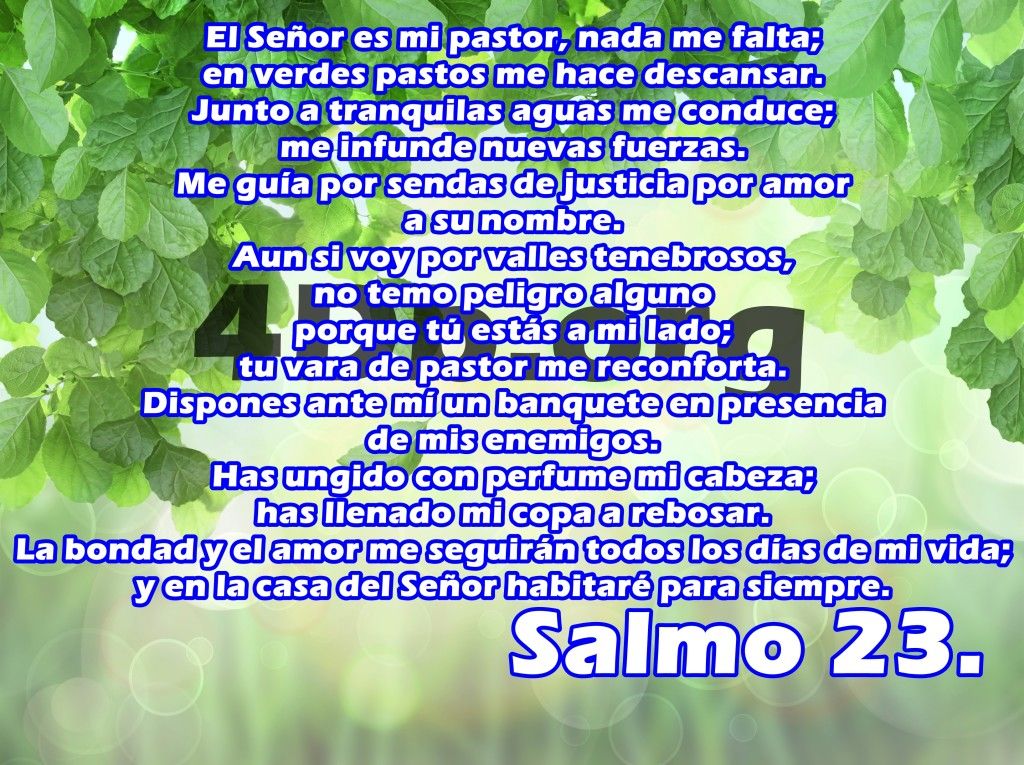 imagen de salmos 23