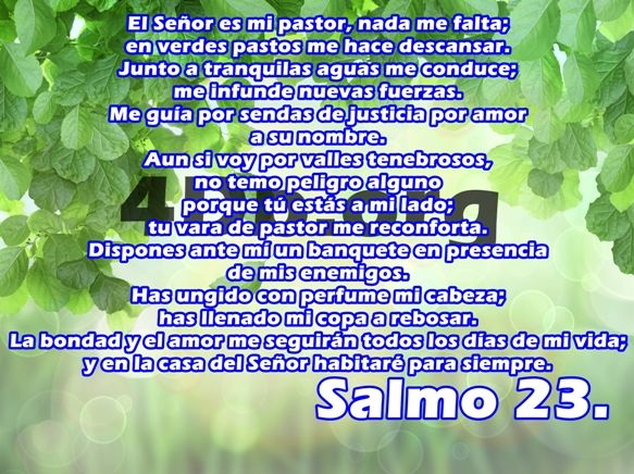 Salmo 23 Tu Estarás Conmigo Salmo 23 Tu Estarás Conmigo