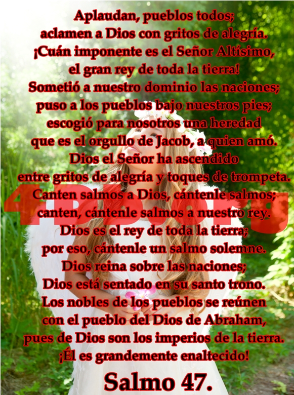 Salmo 47 Aclamen a Dios Salmo 47 Aclamen a Dios