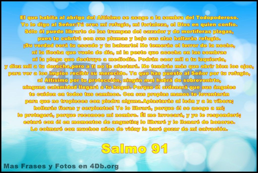 imagen de salmos 91