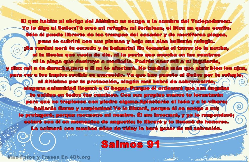 imagen de salmos 91