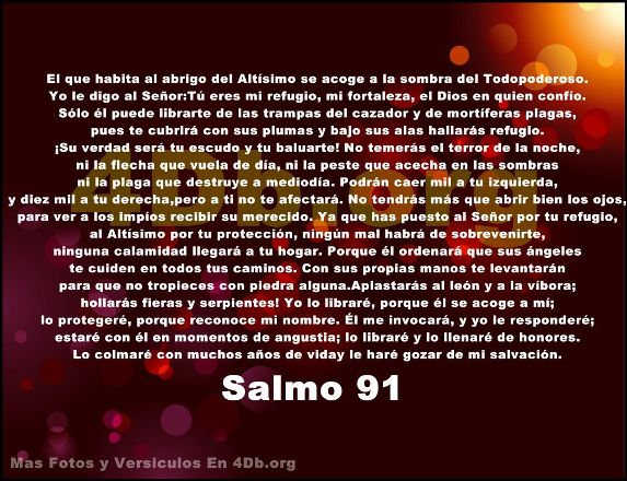 imagen de salmos 91