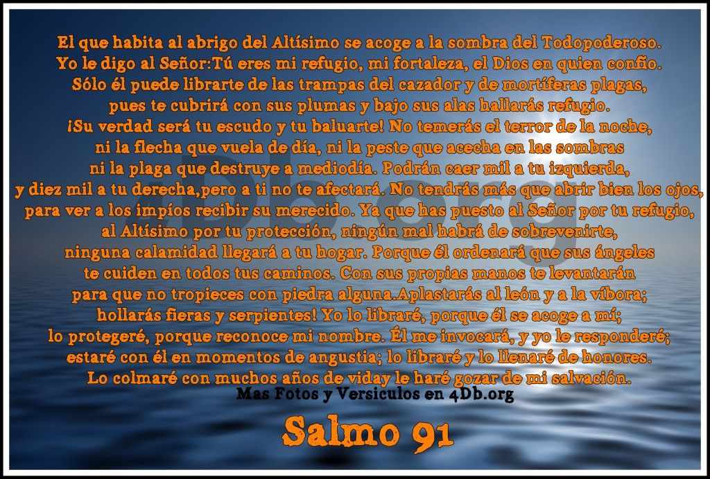 imagen de salmos 91