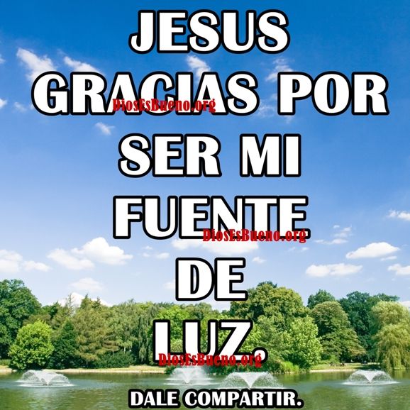 Jesús Gracias Por Ser Mi Luz