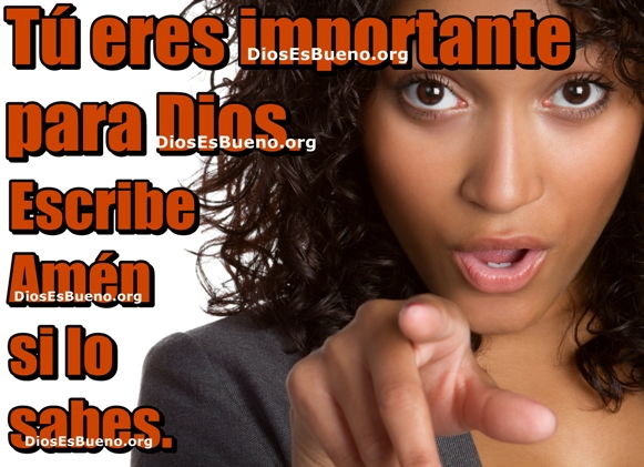 Tu Eres Importante Para Dios