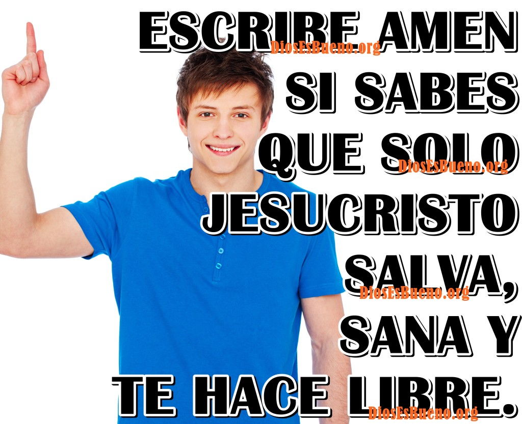 imagen que exalta el nombre de Jesús