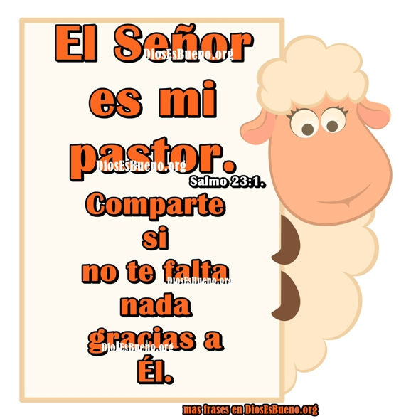 El Señor es mi pastor