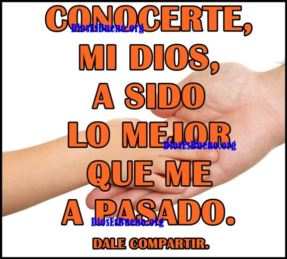 Conocerte Mi Dios