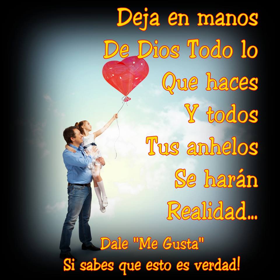Dejalo en manos de Dios