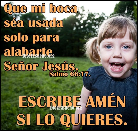 Alabarte Señor Jesus 