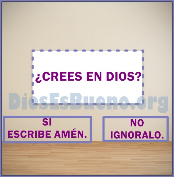 Crees En Dios