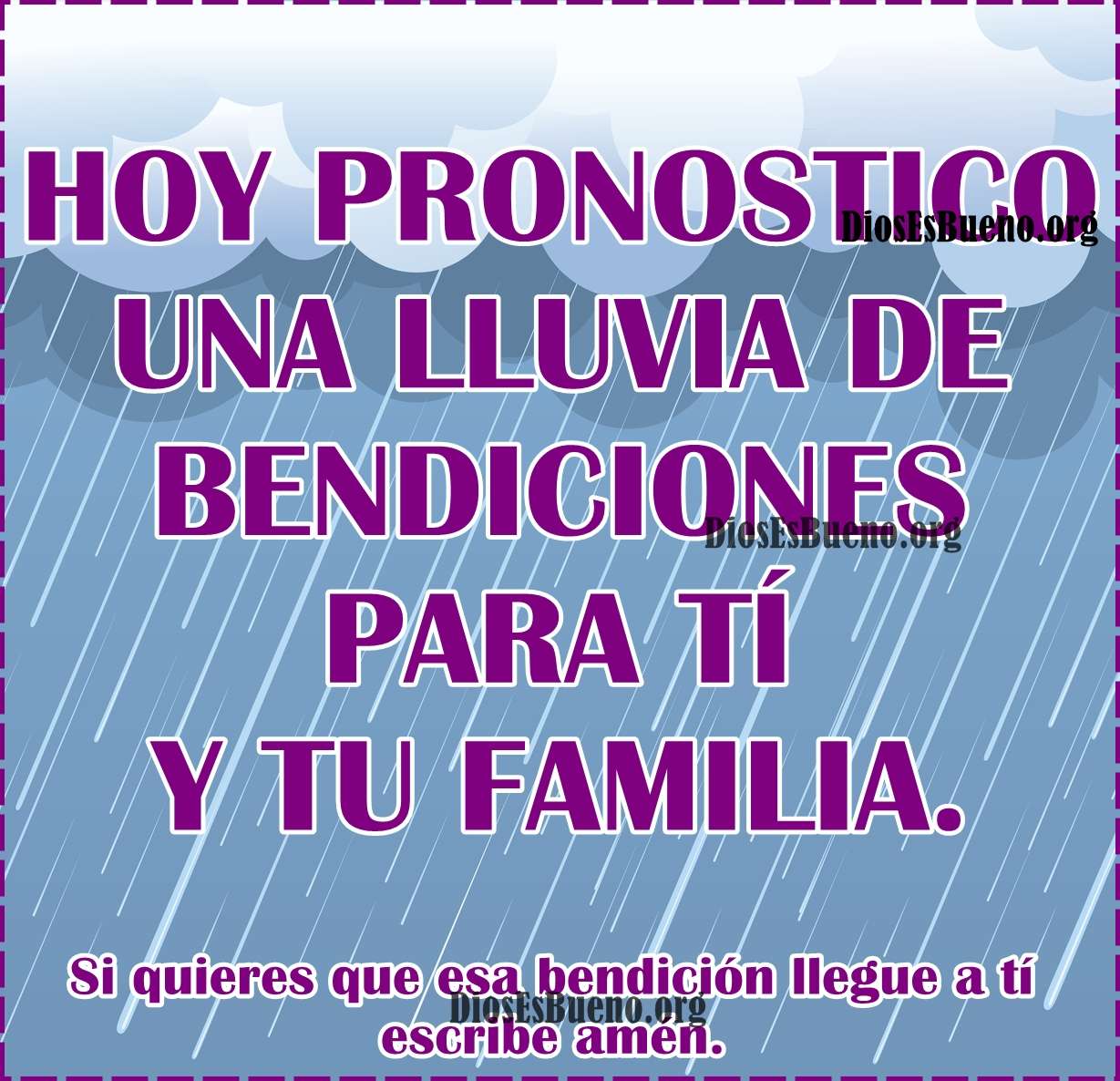 Lluvia De Bendiciones