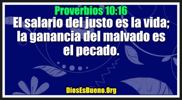 Proverbios 10:16