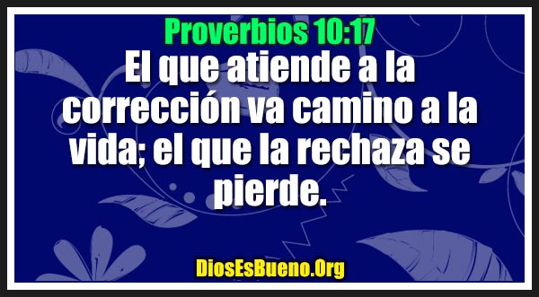 Proverbios 10:17
