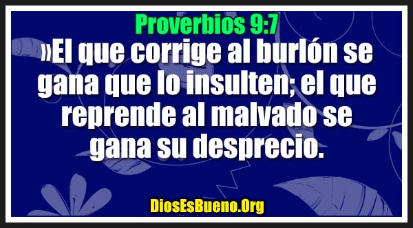 Proverbios 9:7