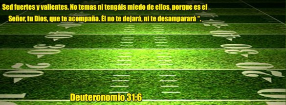 ¡Así que sé fuerte y valiente! No tengas miedo ni sientas pánico frente a ellos