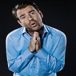 Man Portrait Imploring Despair