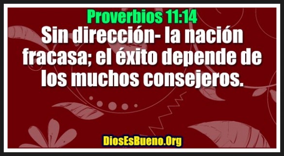 Proverbios 11:14