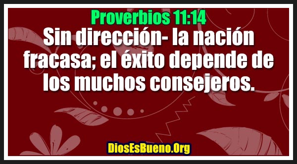 Proverbios 11:14