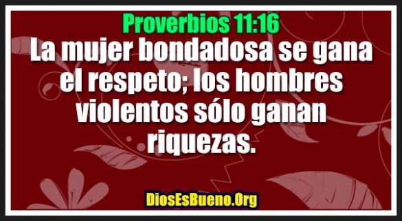 Proverbios 11:16
