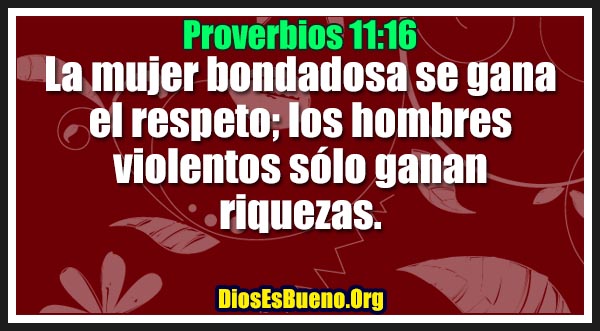 Proverbios 11:16