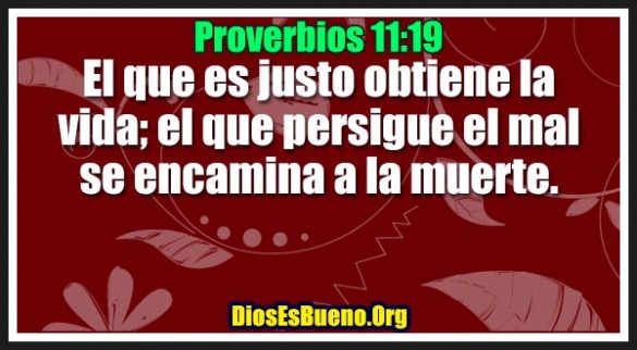Proverbios 11:19