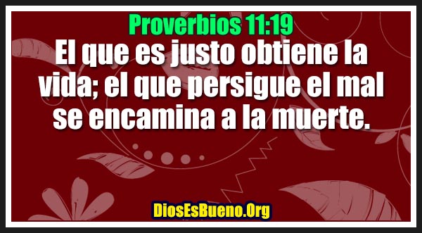 Proverbios 11:19