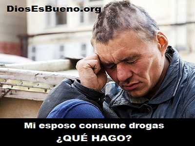 Mi esposo consume drogas, ¿qué puedo hacer?