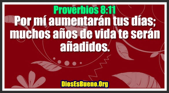 Proverbios 8:11