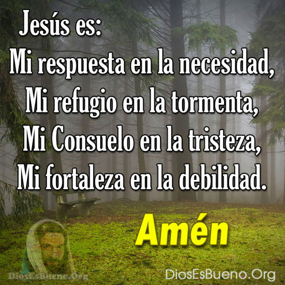 Confiar en Dios es estar totalmente seguro