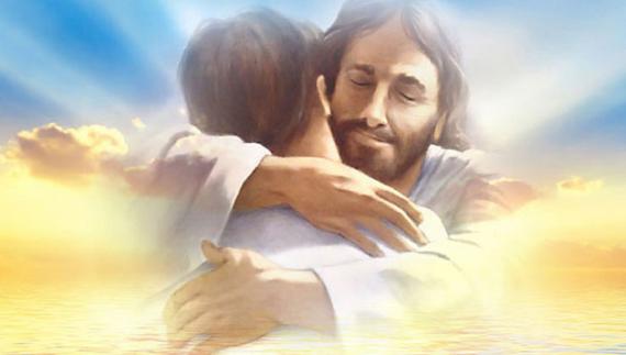 Un abrazo de Jesus