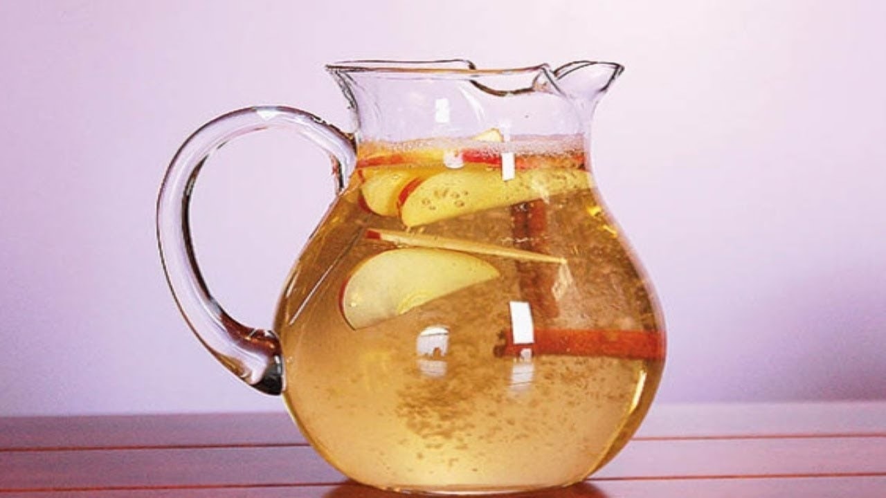 Agua de canela, manzana y limón para ADELGAZAR. ¡Súper saludable!