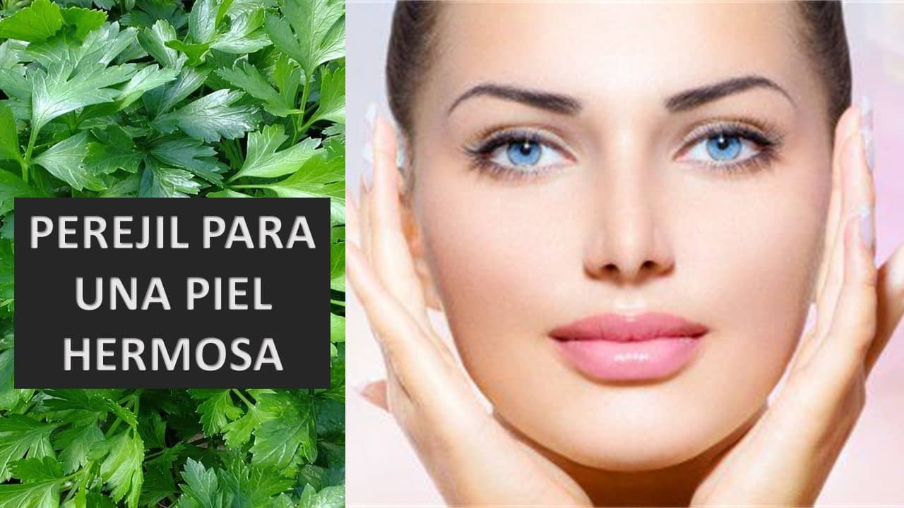 Lava tu cara con perejil antes de dormir y… ¡Wow!