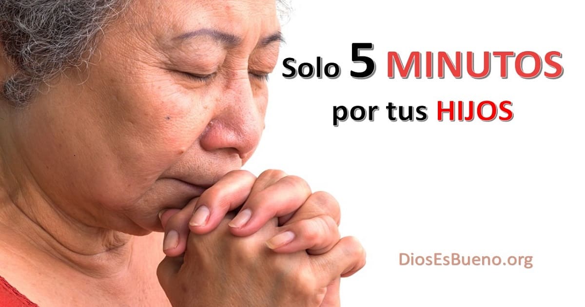 Solo 5 Minutos, Hazlo Por Tu Hijo