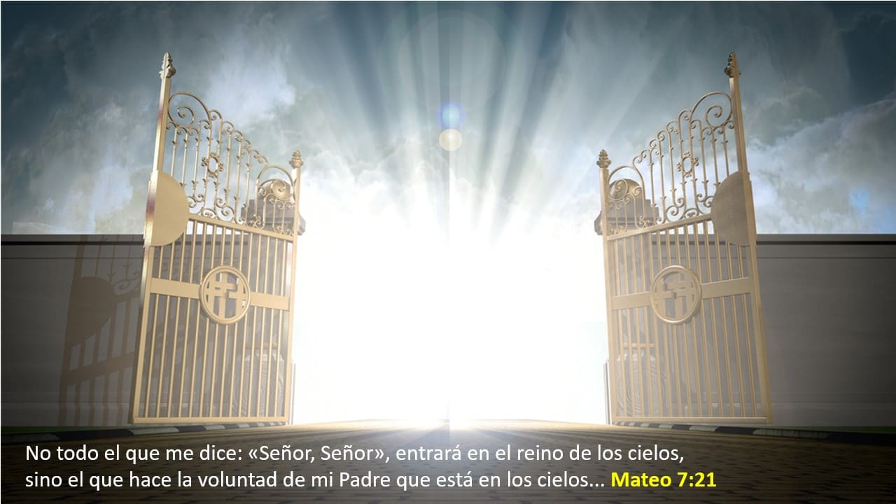 No todos entrarán al Reino de Dios