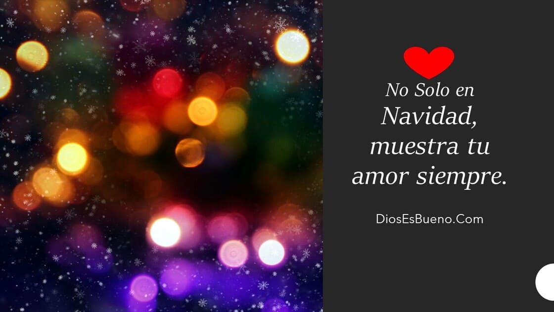 No solo en Navidad