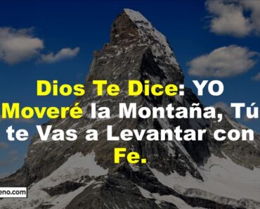 YO Moveré la Montaña, Tú te Vas a Levantar con Fe