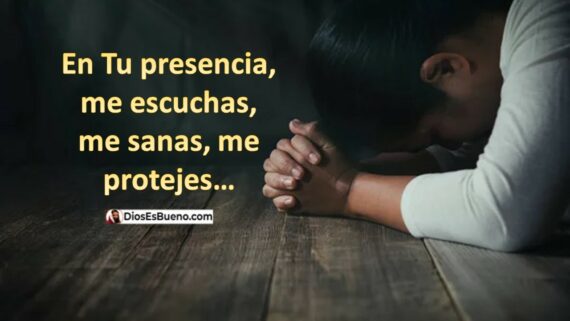 En su presencia